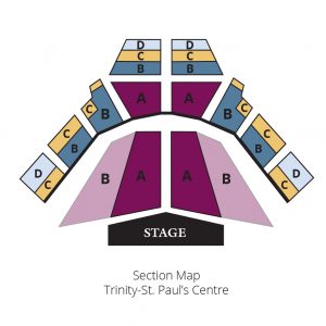 Toronto Consort Seating Plan